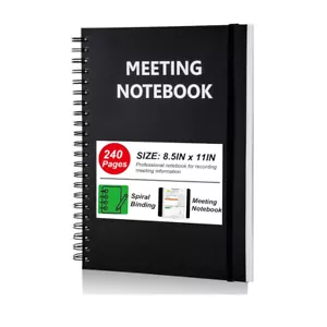 Paquete de 1 Cuaderno Profesional A4 Cuaderno Espiral 8.5" X 11" 120 Hojas EE. UU. - Imagen 1 de 7