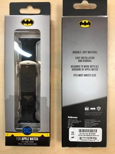 OEM DC Comics BATMAN Apple Watch Bands Size Fits: 38mm, 40mm & 41mm - Zdjęcie 1 z 3