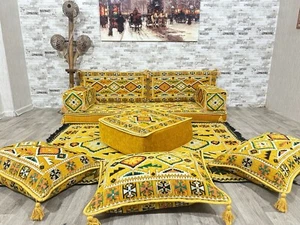 Orientalisches Sofa, Terrassen-Palettensofa, Sitzkissen, Orientalische Sitzecke - Picture 1 of 5