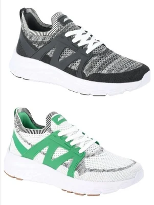 Zapatillas deportivas Avia para hombre negras o blancas tejidas con cordones bajas zapatos: 8-13 Foto 1 de 3