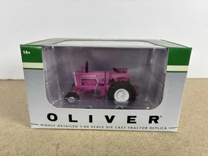 Oliver 1755 Wide Front Pink Tractor 1/64 Scale By SpecCast SCT714 - Picture 1 of 6