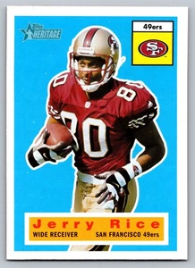 Jerry Rice 49ers 2001 Topps Heritage #17 - Picture 1 of 2
