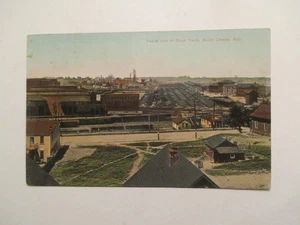 Omaha Nebraska Postcard Partial View Stock Yards NE - Picture 1 of 2