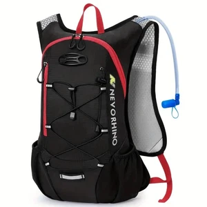 NEVO RHINO 12L Leichter Trink-Laufrucksack mit 2L Trinkblase, Blk - Bild 1 von 9