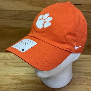 Clemson Tigers Hat Orange Nike Heritage86 Strapback Embroidered Swoosh Cap NWT - Picture 1 of 9