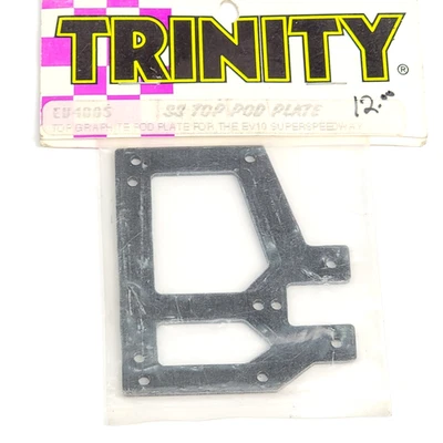 Vintage Trinity EV4005 EV10ss Graphite Top Pod Plate EV10 Super Speedway - Image 1 of 3