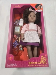 Muñeca y accesorios de moda Our Generation Jamila nueva como nueva compra 4 = envío gratuito - Imagen 1 de 7