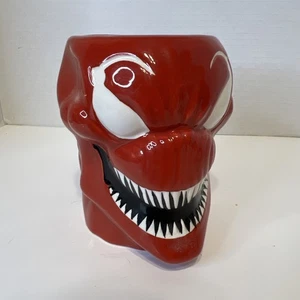 Marvel Carnage/Venom Coffee Mug Face Spider Man Red 16 oz Excellent 2015 - Picture 1 of 8