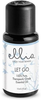 Homedics Ellia Essential Oil LET GO Pure Therapeutic Grade 15 ml Relaxation NEW - Image 1 of 4
