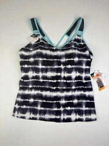 NWT Women's ZeroXposur Racerback UPF 30+ Action Tankini Swim Top Size 3X - Picture 1 of 11