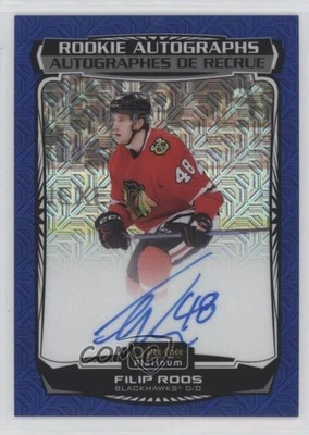2023 O-Pee-Chee Platinum Update Rookie Blue Traxx Filip Roos #R-FR Auto - Image 1 of 3
