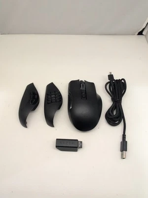 Razer Naga Pro Wireless Gaming Mouse Interchangeable Plates RGB Lighting Z4 #80 - Image 1 of 4