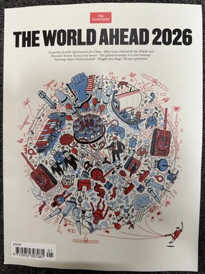 The World Ahead 2026 Magazine - The Economist - Now in Stock! - Image 1 of 2
