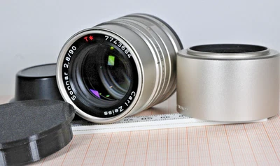 Objetivo Carl Zeiss Sonnar 2,8/90 T* para Contax G1/G2   - Imagen 1 de 4