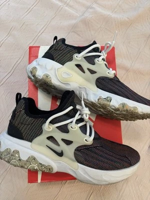Nike React Presto Flyknit Multi Black Athletic Shoes - Image 1 of 4