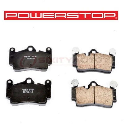 PowerStop Rear Disc Brake Pad Set for 2004-2010 Volkswagen Touareg 3.0L 5.0L bh - Image 1 of 4