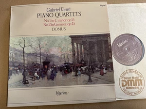 A66166 Faure Piano Quartets Nos. 1 & 2 Domus - Picture 1 of 2