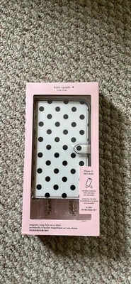 Kate Spade iPhone 12 PRO MAX folio en cadena Foto 1 de 4