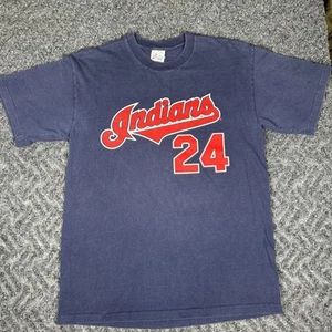 Vintage Cleveland Indians T-Shirt Herren L Manny Ramirez Single Stitch Majestic - Bild 1 von 7