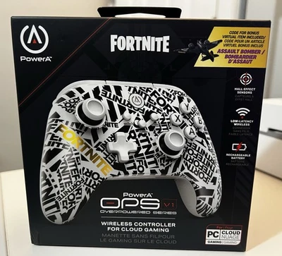 PowerA OPS V1 Fortnite Edition Wireless Controller – Cloud Gaming NEW Sealed - Image 1 of 3