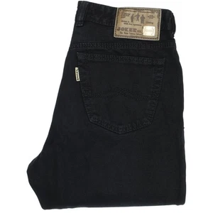 Joker Double Saddle Stitched Men Black Straight Regular Jeans W33 L34 (52167) - Picture 1 of 6