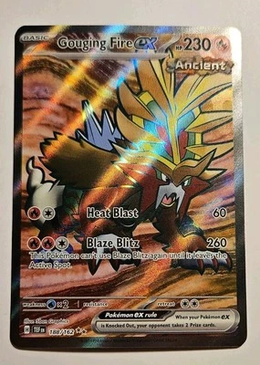 Gouging Fire ex 188/162 Sv05: Temporal Forces Holo - Image 1 of 2