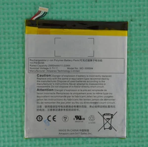 MC-308594 - Batería Original 2980mAh para Amazon Kindle Fire 7 5ta Generación SV98LN - Imagen 1 de 1