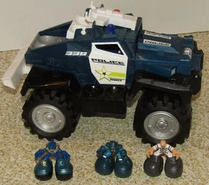 Matchbox Mega Rig Police SWAT & Figures - Picture 1 of 7