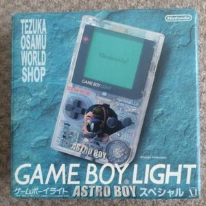 Console GameBoy Light ASTRO BOY in scatola Tezuka Osamu World Shop Nintendo usata RARA - Foto 1 di 7