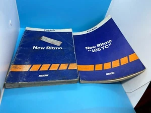 USED PAIR OF FIAT RITMO STRADA FACTORY WORKSHOP MANUALS BOOK 1983 INCLUDES 105TC - Picture 1 of 4