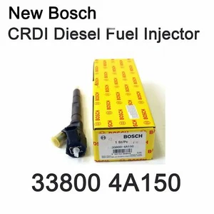 New 33800 4A150 Bosch OEM WGT Diesel Fuel Injector for Hyundai Kia Sorento Euro3 - Picture 1 of 10