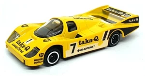 Corgi Appx 11cm Long Diecast C100/2 - Porsche 956 Race Car #7 - Yellow - Picture 1 of 5