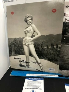 KATHLEEN HUGHES ACTRESS SIGNED AUTOGRAPHED 8x10 PHOTOGRAPH BECKETT BAS COA - Picture 1 of 4
