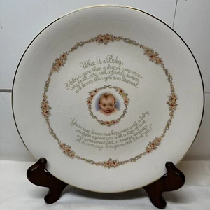 1960’s Collector Plate by Brownie In Staffordshire UK Rust Craft Co Vendor Gift - Bild 1 von 6