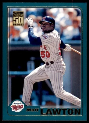 2001 Topps Matt Lawton . Minnesota Twins #213 - Image 1 of 2
