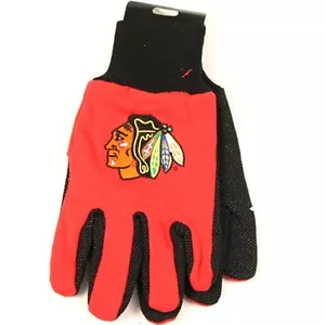 Brand New Chicago Blackhawks Sport Utility Gloves - Picture 1 of 1