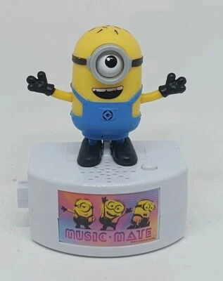 Despicable Me 3 Mini Music Mate Dave with Voice & Music Toy Figure Retired  - Image 1 of 4