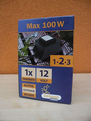 Season Lights OUTDOOR Trafo Transformator Netzteil L274-00 100W 12V 105VA - Bild 1 von 4
