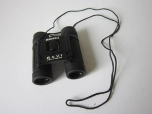 BUSHNELL 8x21 Compact Binoculars With Case & Instructions - Picture 1 of 8