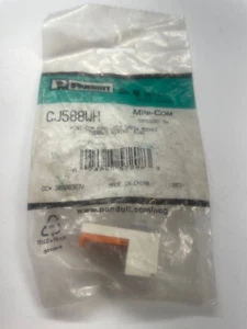 New PANDUIT CJ588WH MINI JACK MODULE - Picture 1 of 4