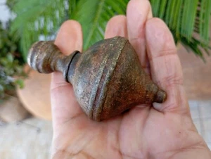 Antico strumento a piombo ottone Bob Mason livella verticale incredibile originale vecchia patina - Foto 1 di 15