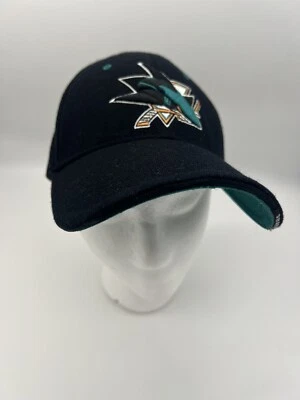 Sombrero de céfiro elástico pequeño vintage de tiburones de San José ENVÍO RÁPIDO impresionante Foto 1 de 4