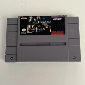 Batman Returns Nintendo SNES Game Cartridge - Authentic - Tested & Works - Picture 1 of 6