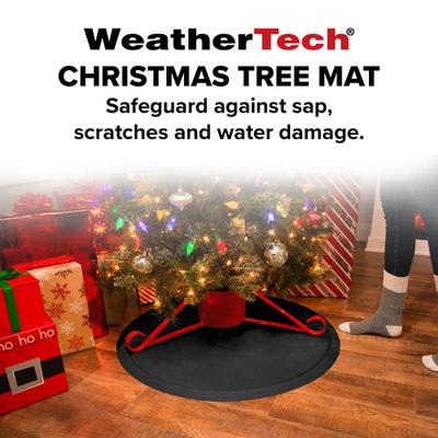 Alfombra para árbol de Navidad WeatherTech - Protector de piso para árbol de Navidad de alta resistencia Foto 1 de 4