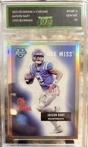 2023 Bowman U Chrome Jaxson Dart 1955 Bowman Graded Gem Mint 10 - Picture 1 of 2