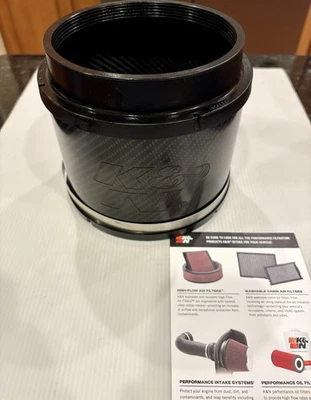 Universal Clamp-On Air Filter 5-3/8"FLG, 6-3/4"OD, 5-1/8"H RU-5123 - Image 1 of 4