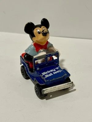 Vintage 1979 Matchbox #5 & 6 Disney Mickey Mouse Mail Jeep Diecast Car - Image 1 of 4