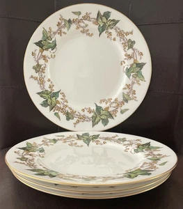 Set of 4 Minton LOTHIAN S-431 Dinner Plates 10 5/8” England  - Picture 1 of 9