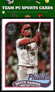 2024 Topps Bryce Harper Phillies 1989 Topps Baseball 35th Anniversary - Picture 1 of 2