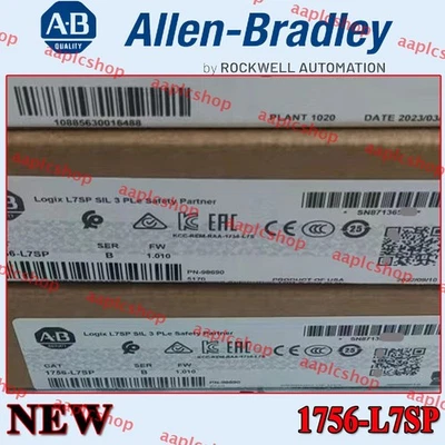 1756-L7SP New NEW PLC 1756 L7SP 1756L7SP GuardLogix Safety Controller US AB - Image 1 of 4